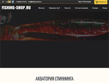 Tablet Screenshot of fishing-shop.ru